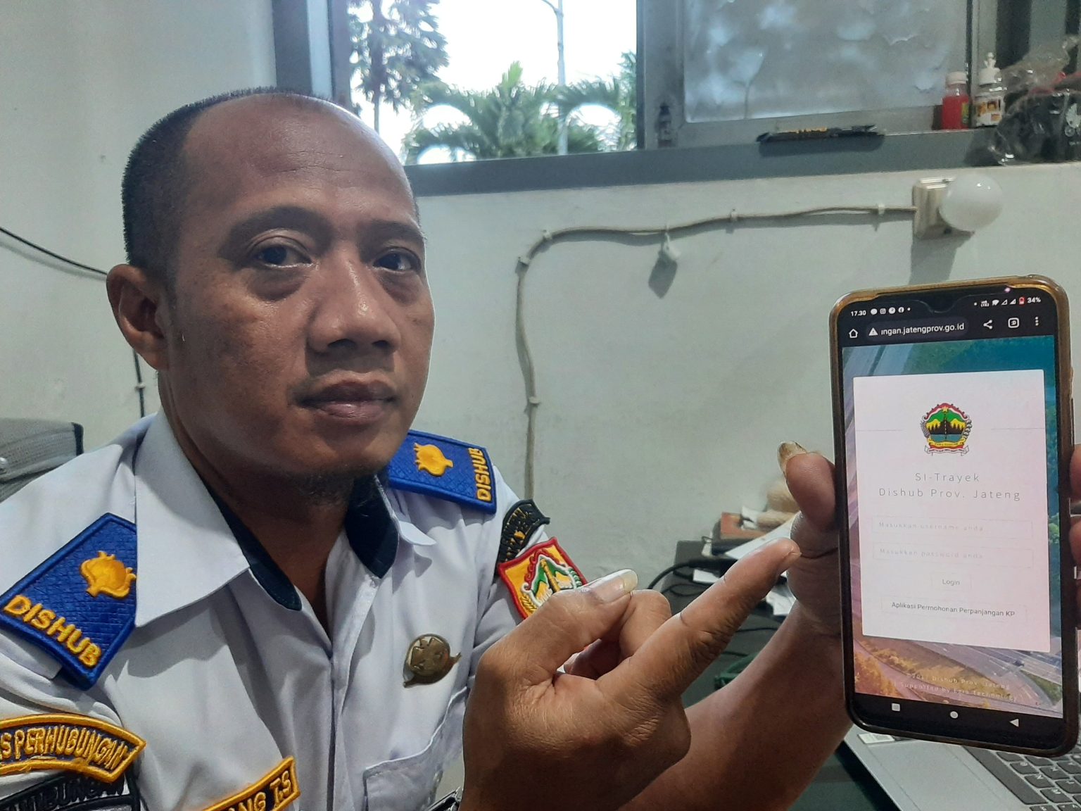 ‘Pake-Taktik’, Layani Perpanjangan Kartu Pengawasan Angkutan Orang dengan Sekali Klik (Foto: Dok Diskominfo Jateng)