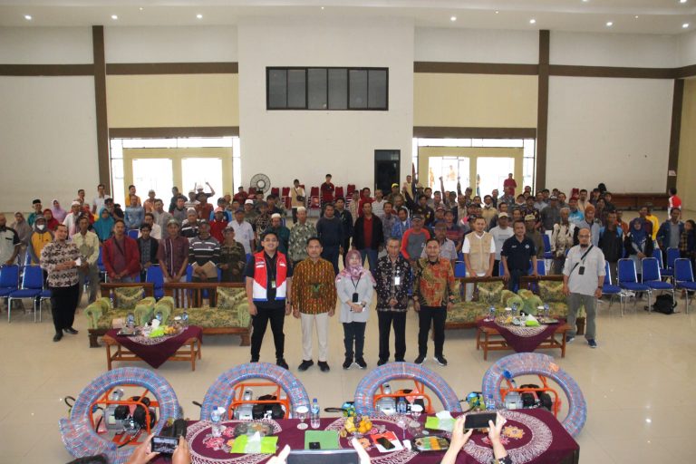 Tingkatkan Hasil Produksi, Petani Brebes Dibantu 123 Unit Pompa Air BBG (Foto: Dok Pemkab Brebes)