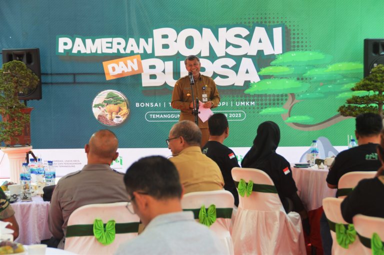 394 Peserta Ramaikan Pameran dan Bursa Bonsai, Tembakau dan UMKM (Foto: Dok Pemkab Temanggung)