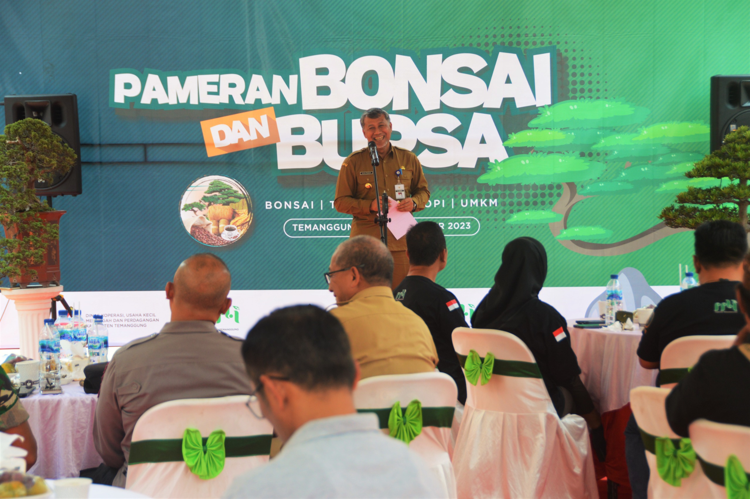 394 Peserta Ramaikan Pameran dan Bursa Bonsai, Tembakau dan UMKM (Foto: Dok Pemkab Temanggung)