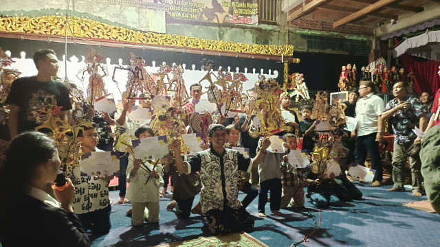 Sedulur Keluarga Wartoyo Langgeng Boyolali Gelar Festival Dalang Bocah (Foto: Dok Diskominfo Boyolali)