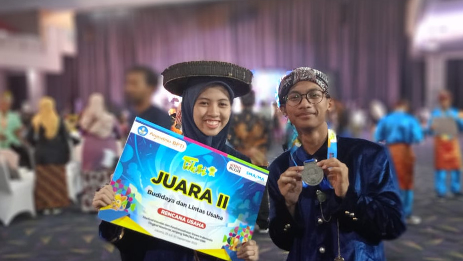 Inovasi Rencana Usaha Siswa MAN 2 Kudus Raih Medali Perak FIKSI 2023 (Foto: Dok Kemenag)