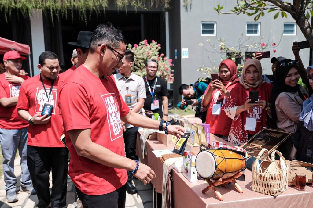 Menparekraf Temui Komunitas Dorong Potensi Ekraf di Wonogiri (Foto: Dok Kemenparekraf)