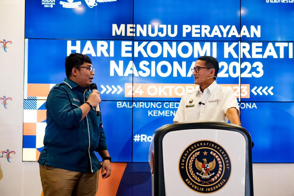Setiap 24 Oktober Resmi Ditetapkan sebagai Hari Ekonomi Kreatif Nasional (Foto: Dok Kemenparekraf)