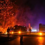 Hutan Petak 122 B2 RPH KPH Gundih di Desa Geyer Grobogan Terbakar (Foto: Dok Humas Polres Grobogan)
