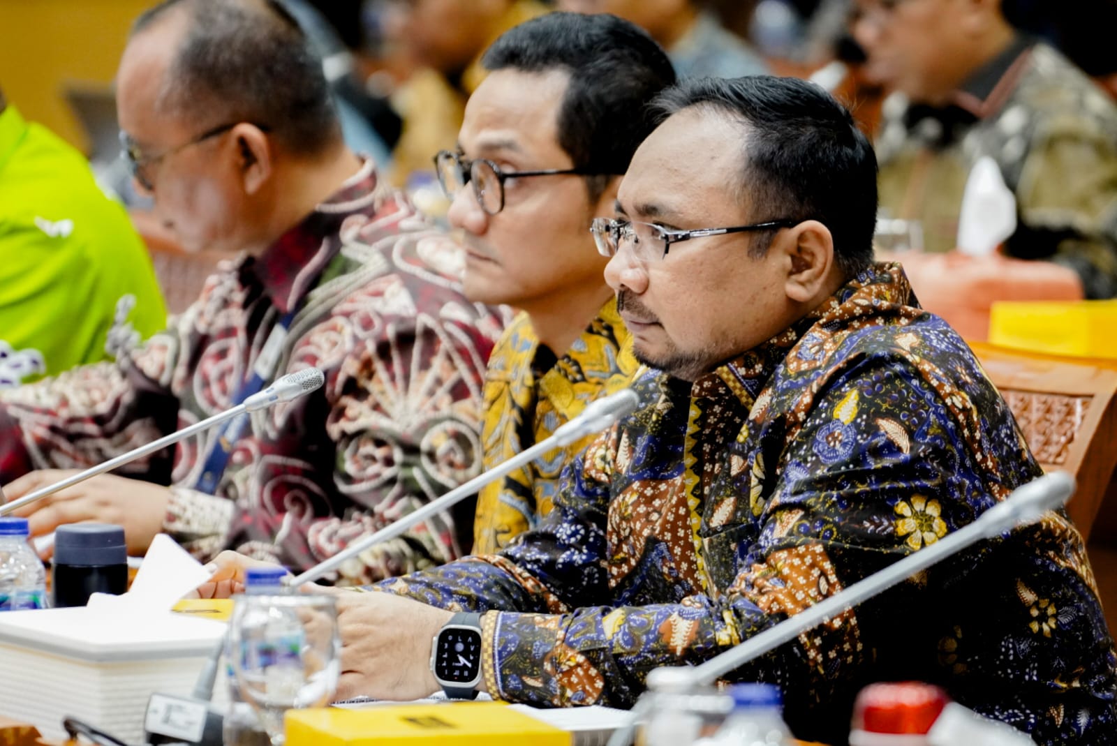 Raker dengan Komisi VIII, Menag Laporkan Keuangan Haji 1444 H/2023 M (Foto: Dok Kemenag)