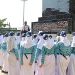 Momen Bersejarah 3 Oktober, Puluhan Pelajar Napak Tilas di monumen Tugu Perjuangan (Foto: Dok Timkom Pemkot Pekalongan)