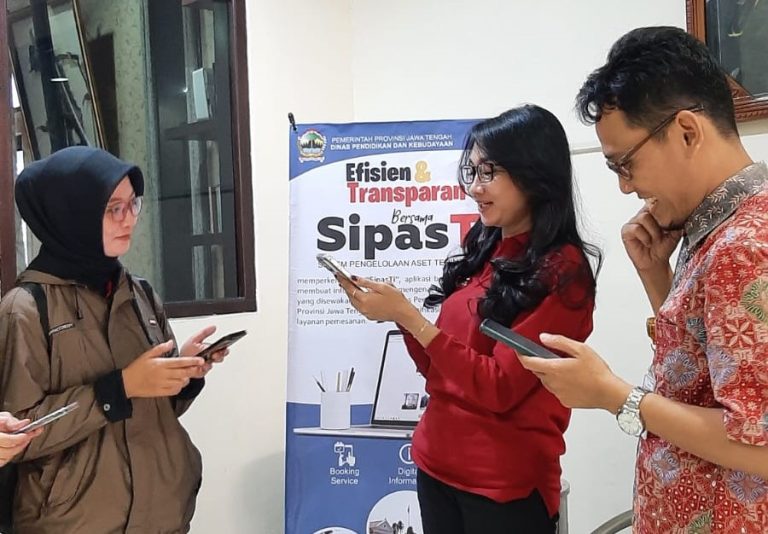 Melalui Platform ‘SiPasti’, Mudahkan Masyarakat Sewa Aset Disdikbud Jateng (Foto: Dok Diskominfo Jateng)
