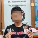 Kedapatan Bawa Ganja dan Tembakau Sintetis, Pelaku Diamankan Polisi (Foto: Dok Humas Polres Pekalongan)