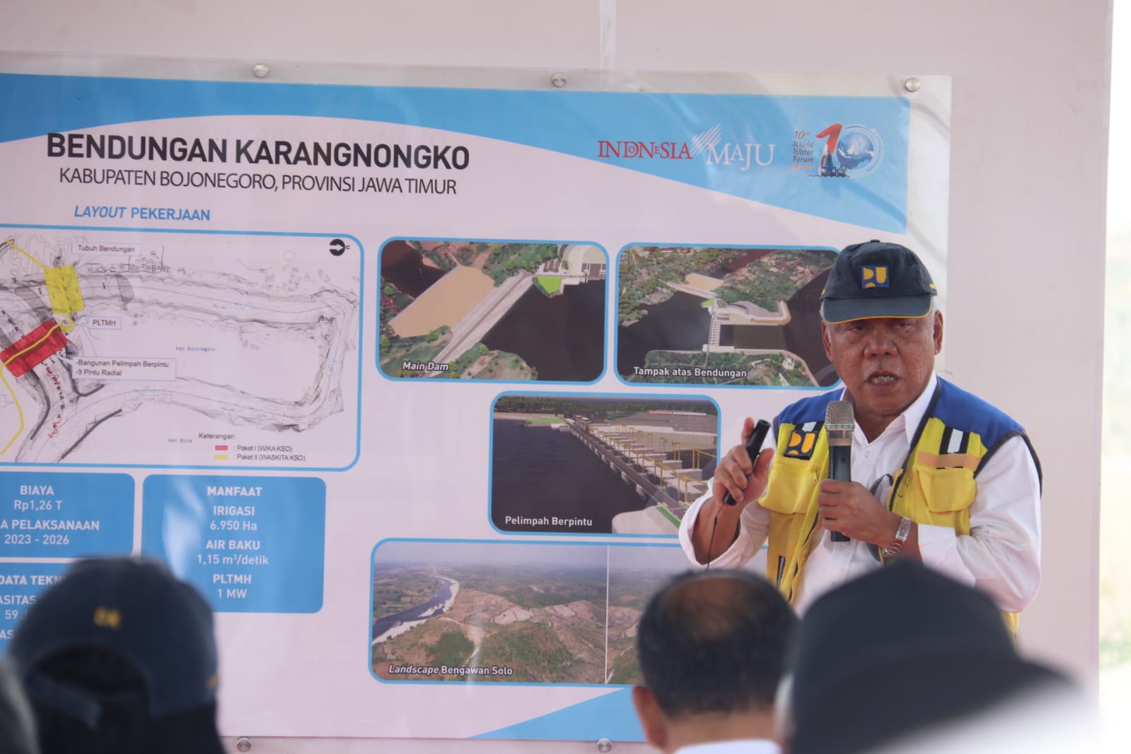 Bendung Gerak Karangnongko Diharapkan Cegah Kekeringan di Blora Selatan (Foto: Dok Dinkominfo Blora)