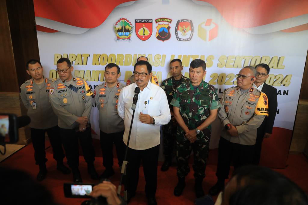 Sukseskan Pemilu, Pj Gubernur Jateng Tekankan Kolaborasi dan Sinergi Semua Elemen  (Foto: Dok Humas Pemprov Jateng)