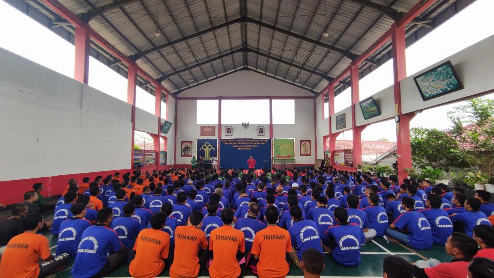 Ciptakan Kenyamanan Napi, Kalapas Optimalkan Peran Busataman (Foto: Dok MC Batang)