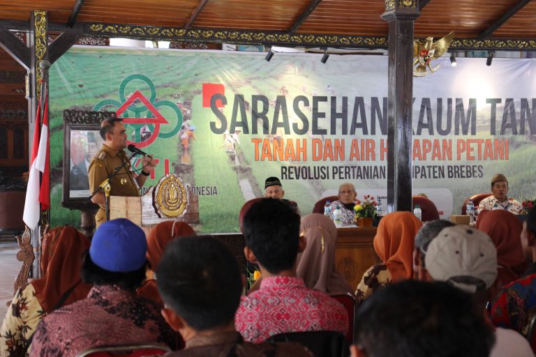 Bupati Urip: 64 Ribu Hektar Lahan Pertanian di Brebes Harus Benar-benar Diamankan (Foto: Dok Pemkab Brebes)