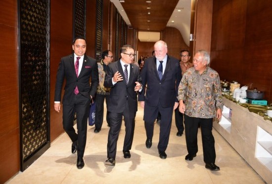 Menteri Basuki dan Presiden WWC Siapkan Agenda Pembahasan Antar Parlemen dalam WWF ke-10 2024 (Foto: Dok KemenPUPR)