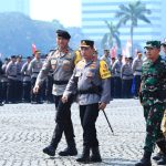 Operasi Selama 222 Hari dengan 261 Ribu Personel, Polri Gelar Pasukan Ops Mantap Brata (Foto: Dok Humas Polri)