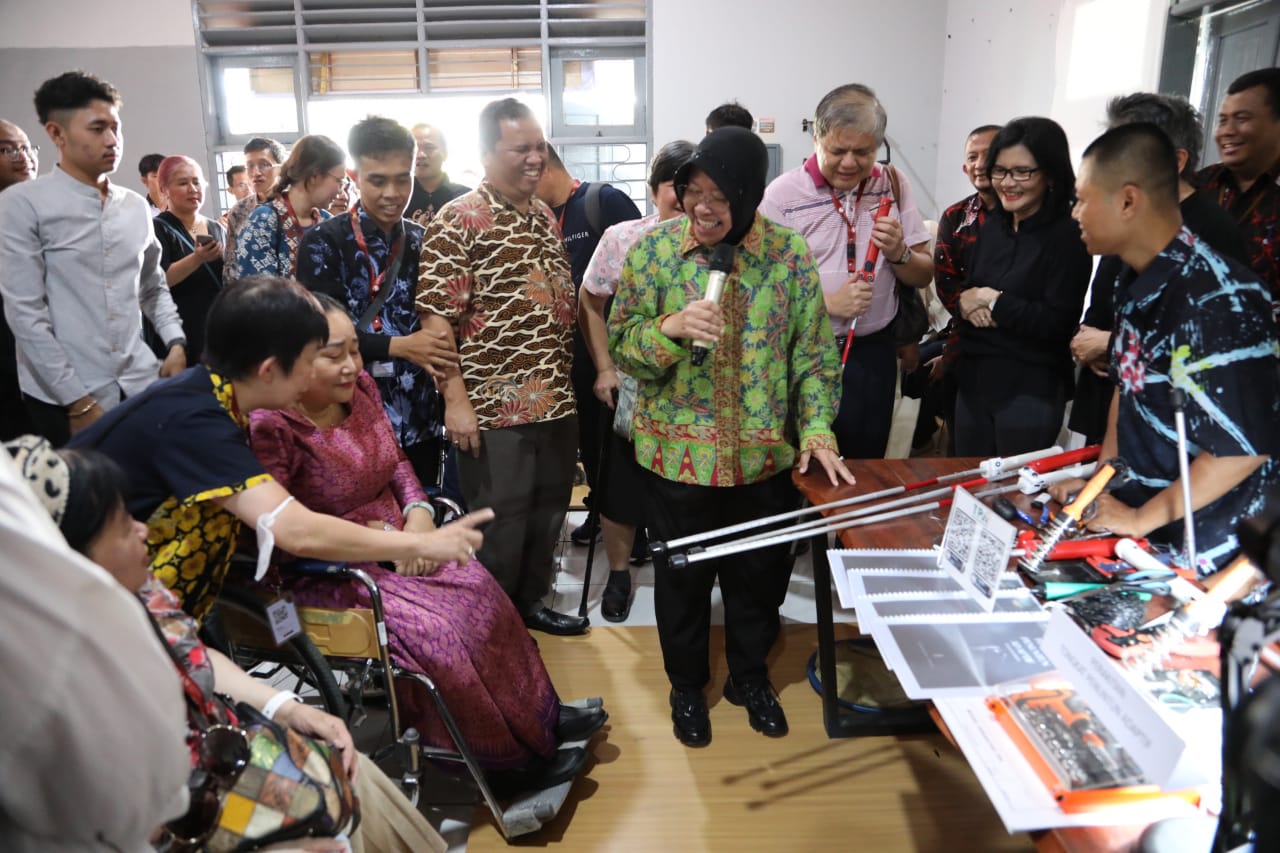 Delegasi AHLF Apresiasi Inovasi Kemensos untuk Alat Mobilitas Penyandang Disabilitas (Foto: Dok Kemensos)