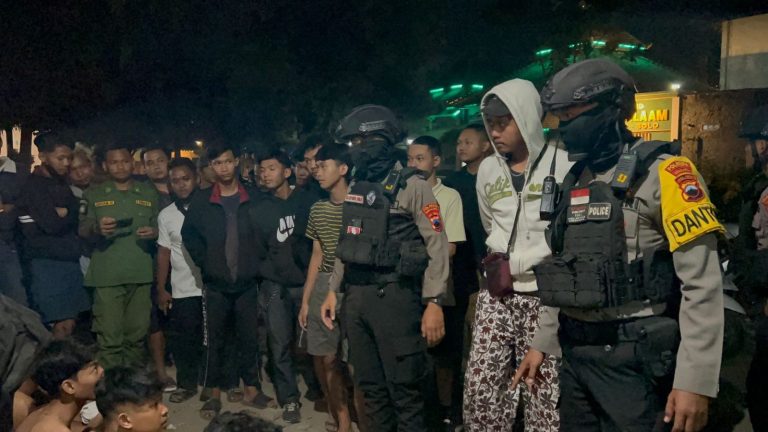 Hendak Tawuran Tujuh Remaja Diamankan Tim Sparta Polresta Surakarta (Foto: Dok Humas Polresta Surakarta)