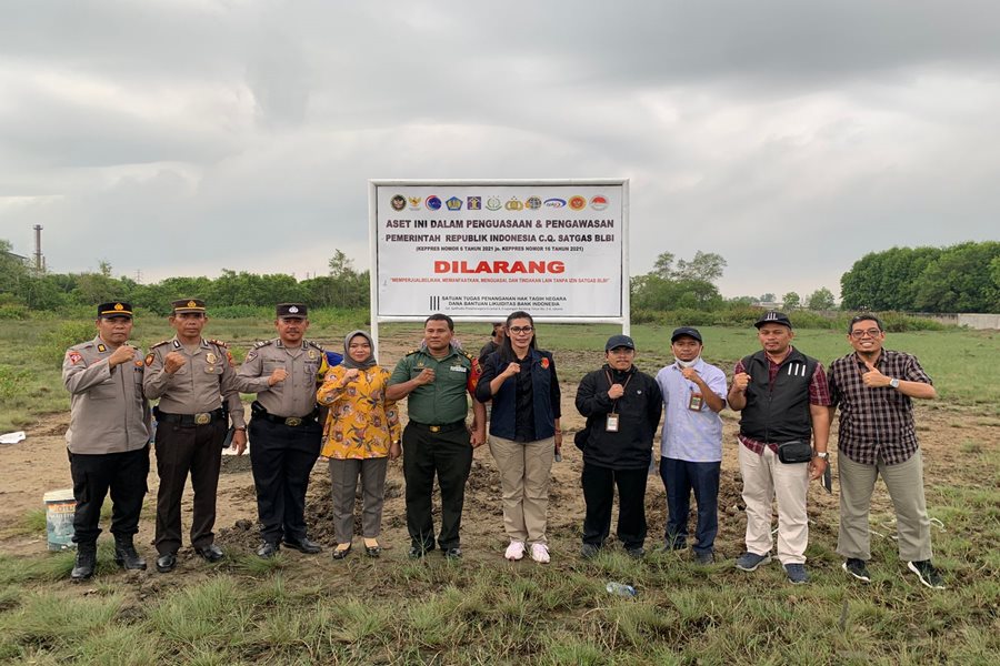 Satgas BLBI Lakukan Penguasaan Aset Eks BLBI di Sumatera Utara Senilai Rp228,1 Miliar (Foto: Dok Kemenkeu)