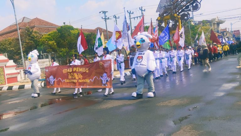Kirab Pemilu 2024 di Kabupaten Jepara