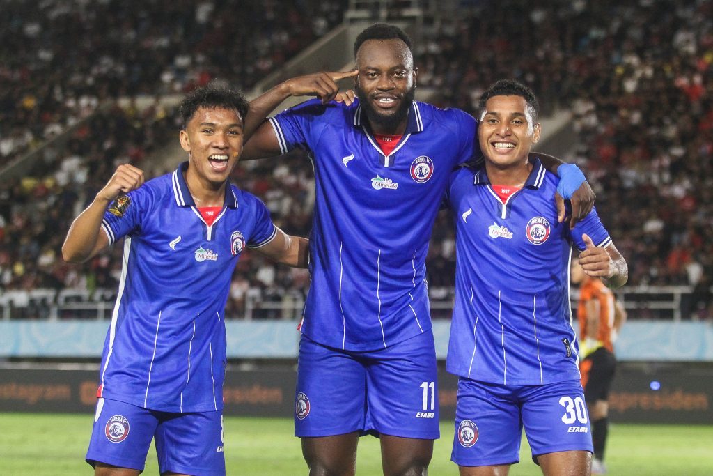 Selebrasi Arema FC di Piala Presiden foto by sri nugroho