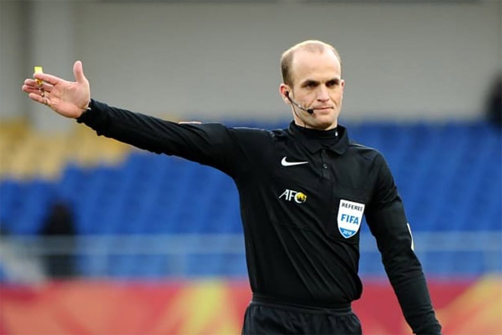 Wasit Adham Mohammad Tumah dari Jordania dok Istimewa