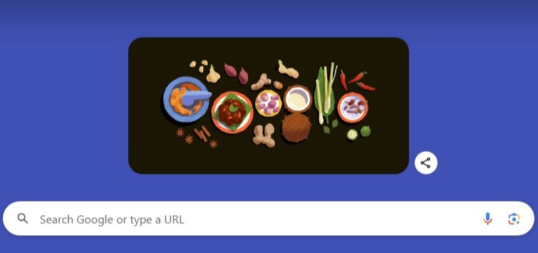 Rendang Jadi Tema Google Doodle Hari Rabu, 21 Agustus 2024 - KanalMuria