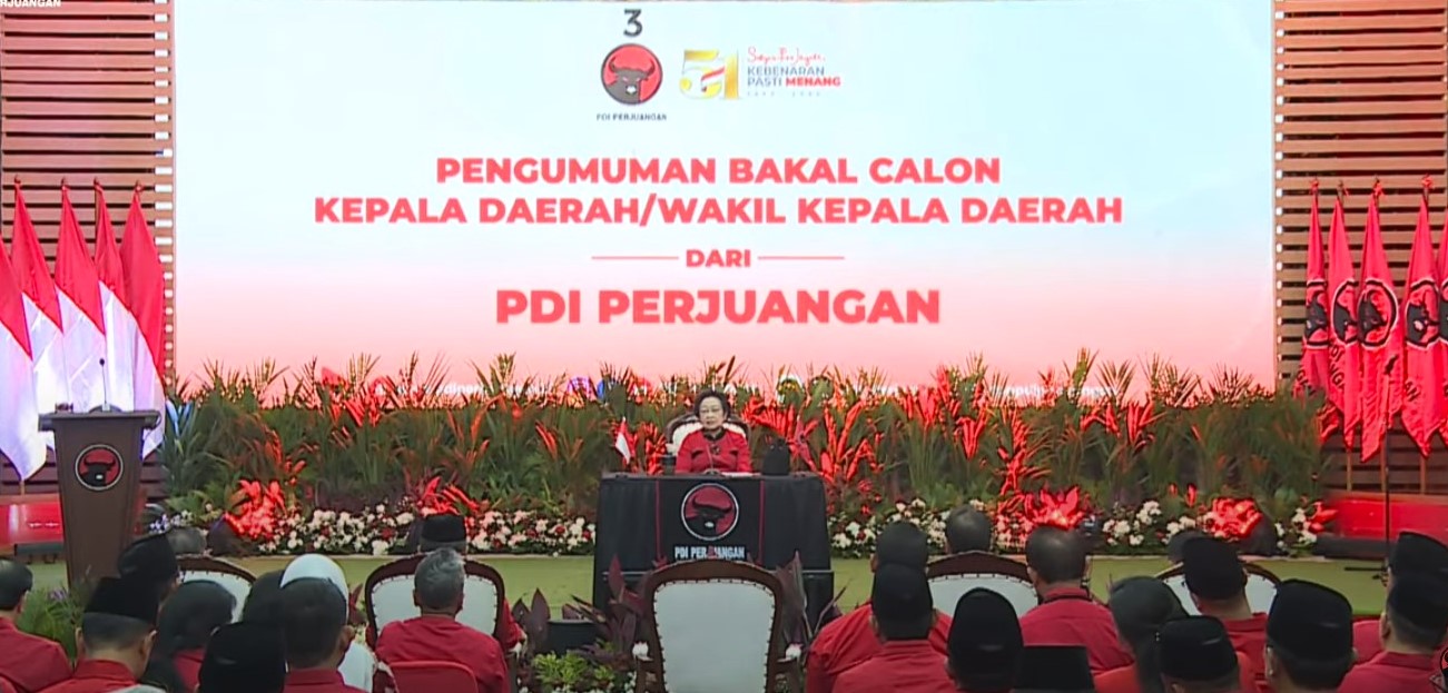 pengumuman daftar bakal calon kepala daerah pilkada 2024