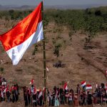 upacara di pegunungan Kendeng