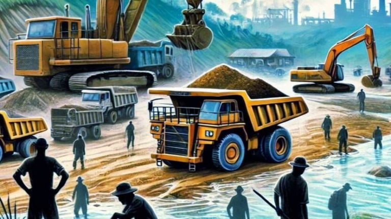 ilustrasi tambang