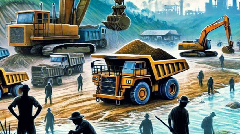 ilustrasi tambang