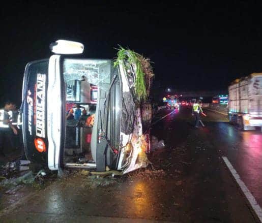Kecelakaan Bus Haryanto