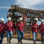 suasana di kawasan Freeport dok Freeport